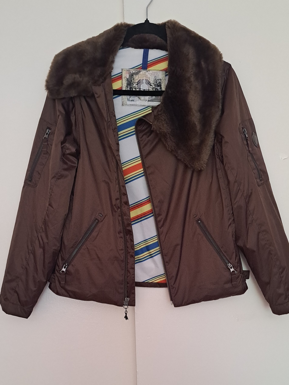B By Burton Roosevelt Snowboard  Bomber Jacket Women's